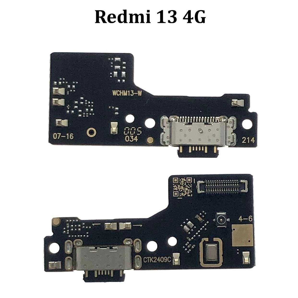 Thay bo mạch chân sạc Xiaomi Redmi 13 bản 4G / 5G gồm cả microphone nghe gọi